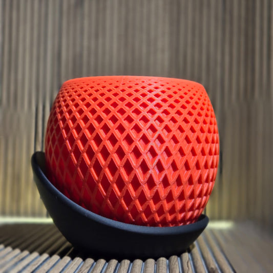 Aayam MeshSphere – 3D Printed Modern Planter / Desk Decor